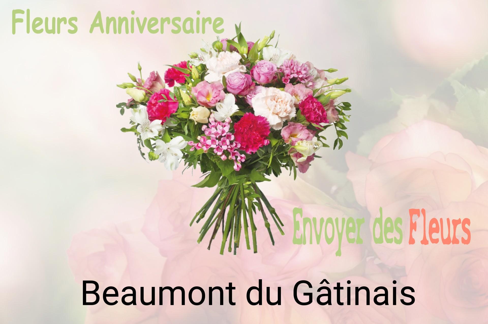 Bouquet de fleurs d’anniversaire livré à Beaumont-du-Gâtinais